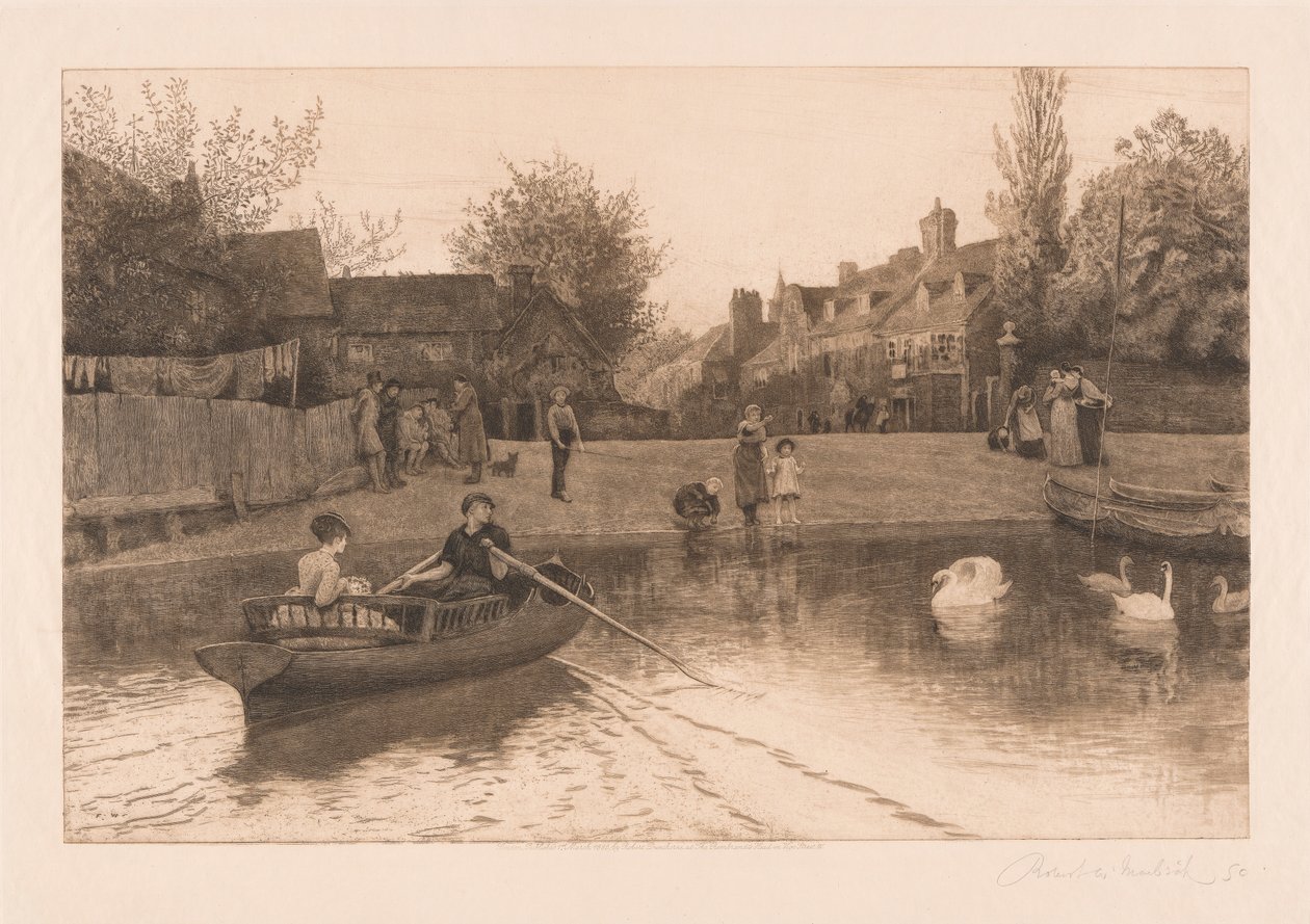 Marlow Veerboot door Robert Walker Macbeth