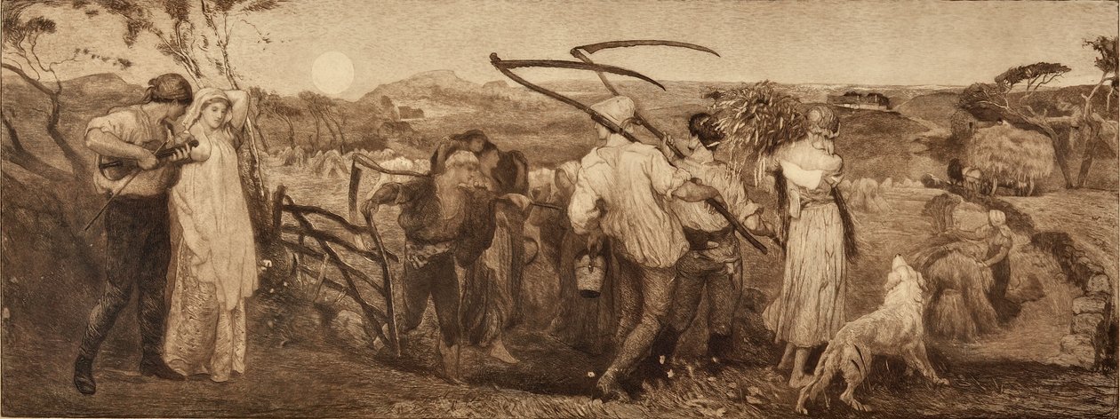 De Oogstmaan door Robert Walker Macbeth