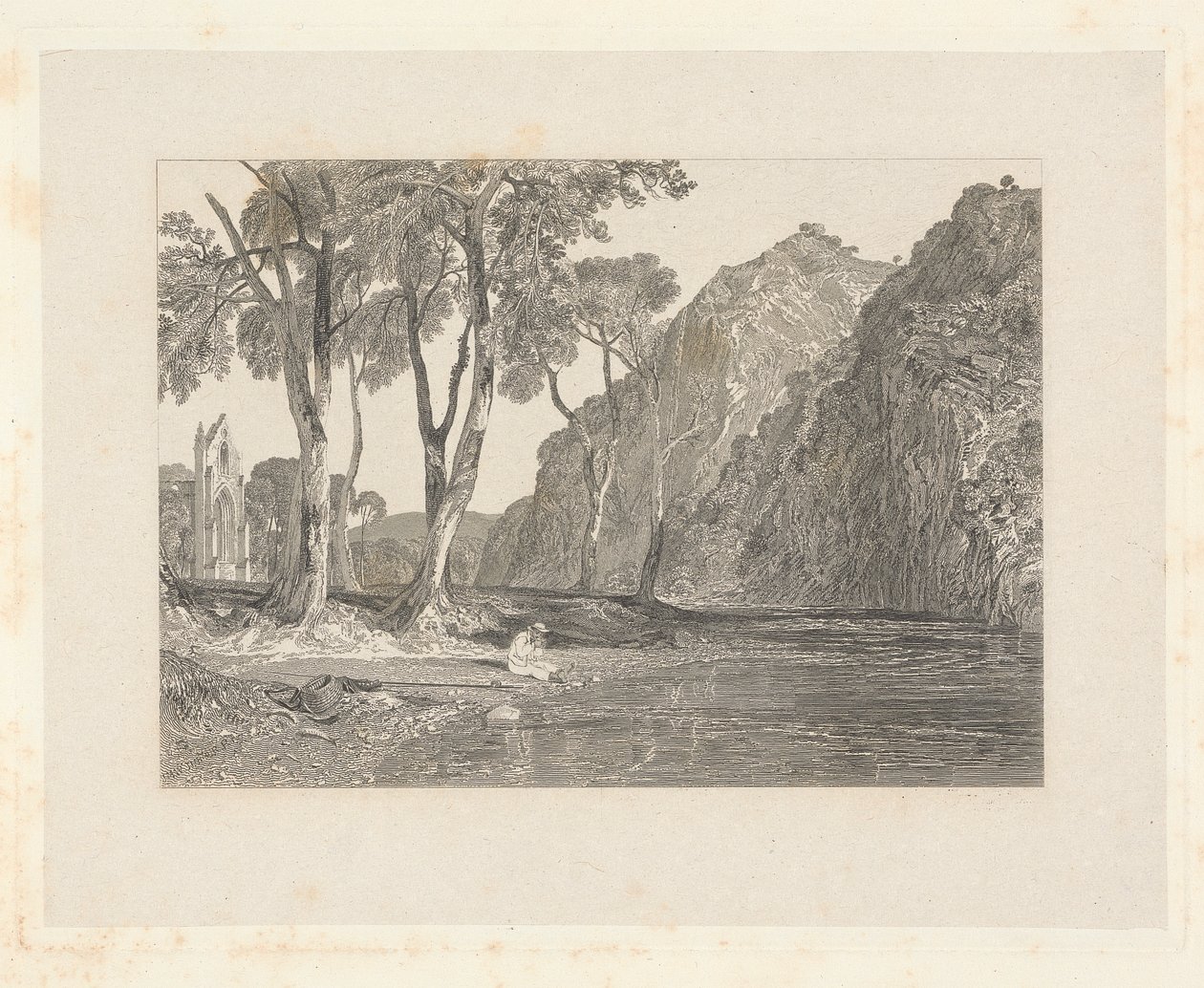 Bolton Abdij, Yorkshire door Robert Wallis