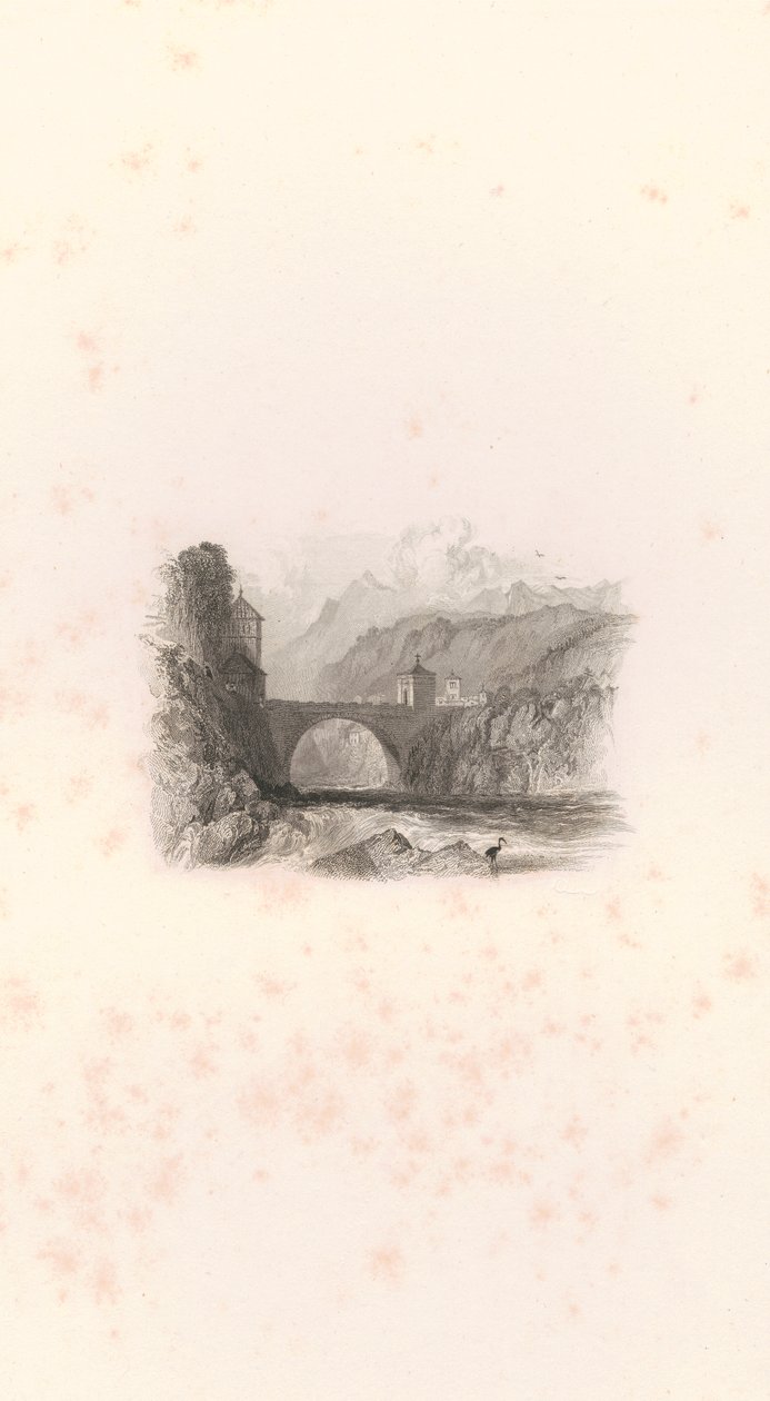 St. Maurice (vignet) door Robert Wallis