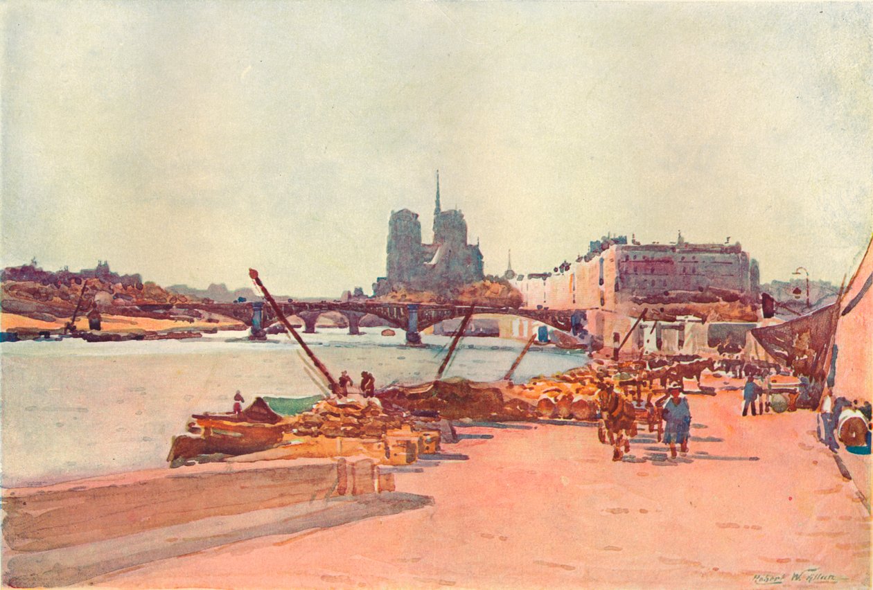 Parijs, ca. 1875 door Robert Weir Allan