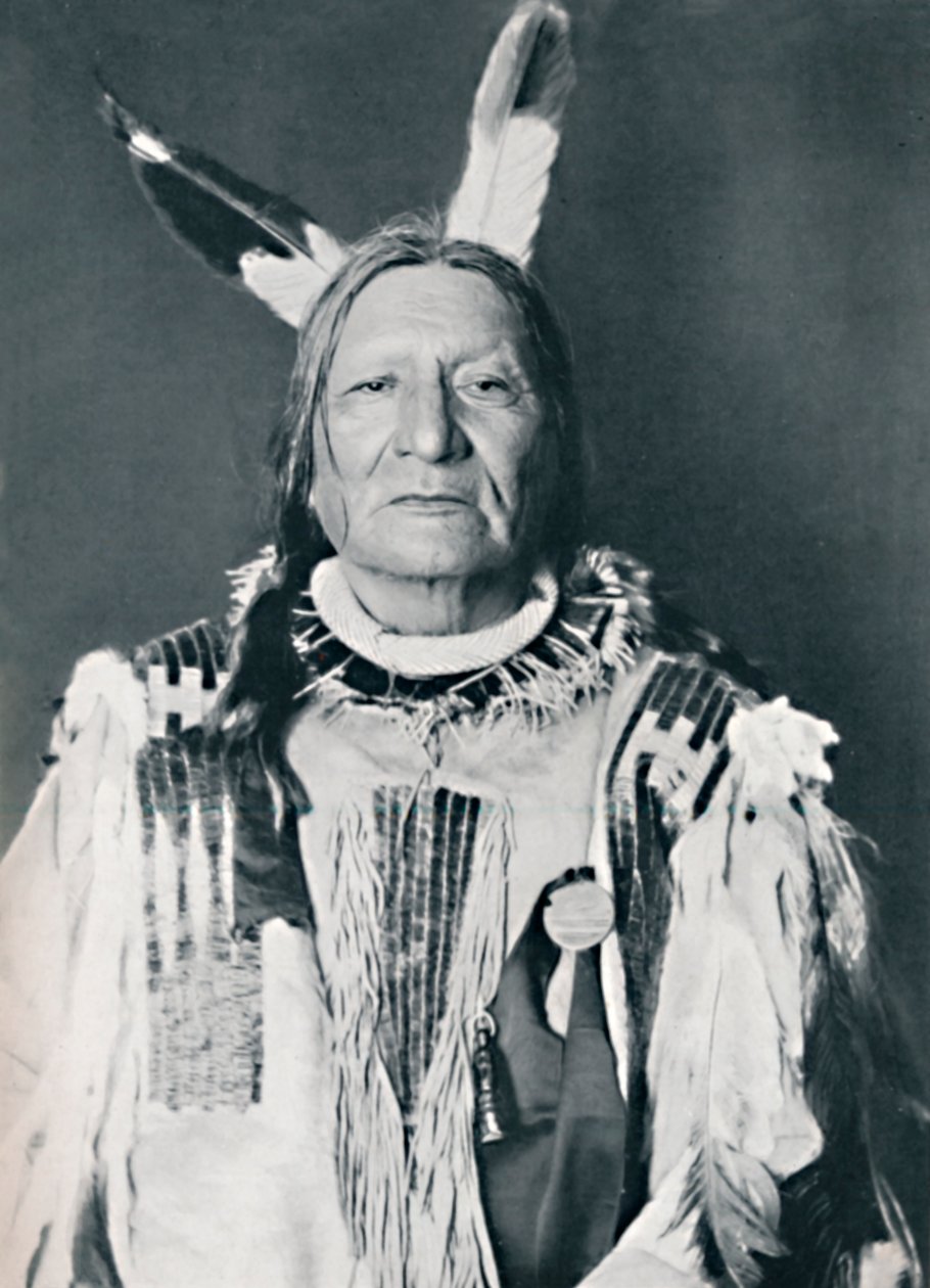 Een Sioux-opperhoofd, 1912 door Robert Wilson Shufeldt