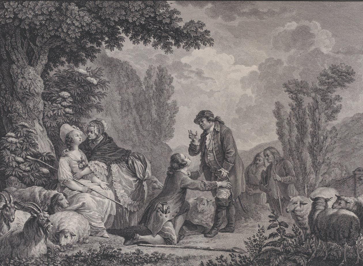 La reconoissance de Fonrose door Robert de Launay