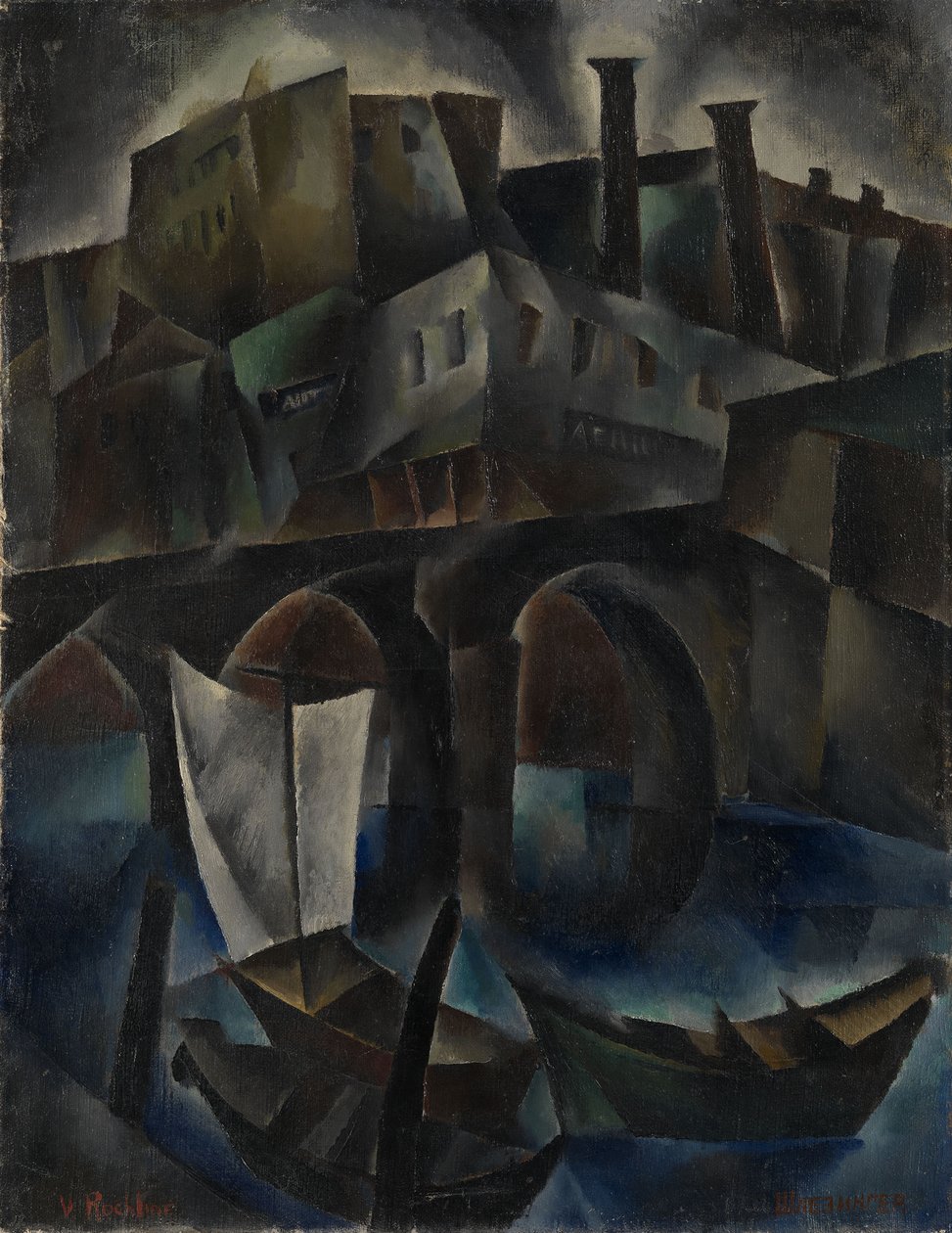 Uitzicht op Tiflis, 1919-1920 door Rockline