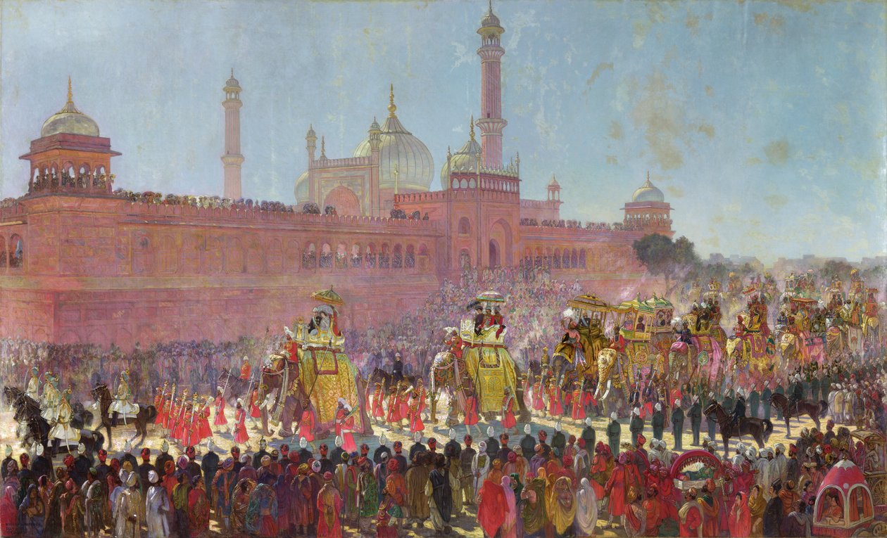 De Delhi Durbar door Roderick D. MacKenzie