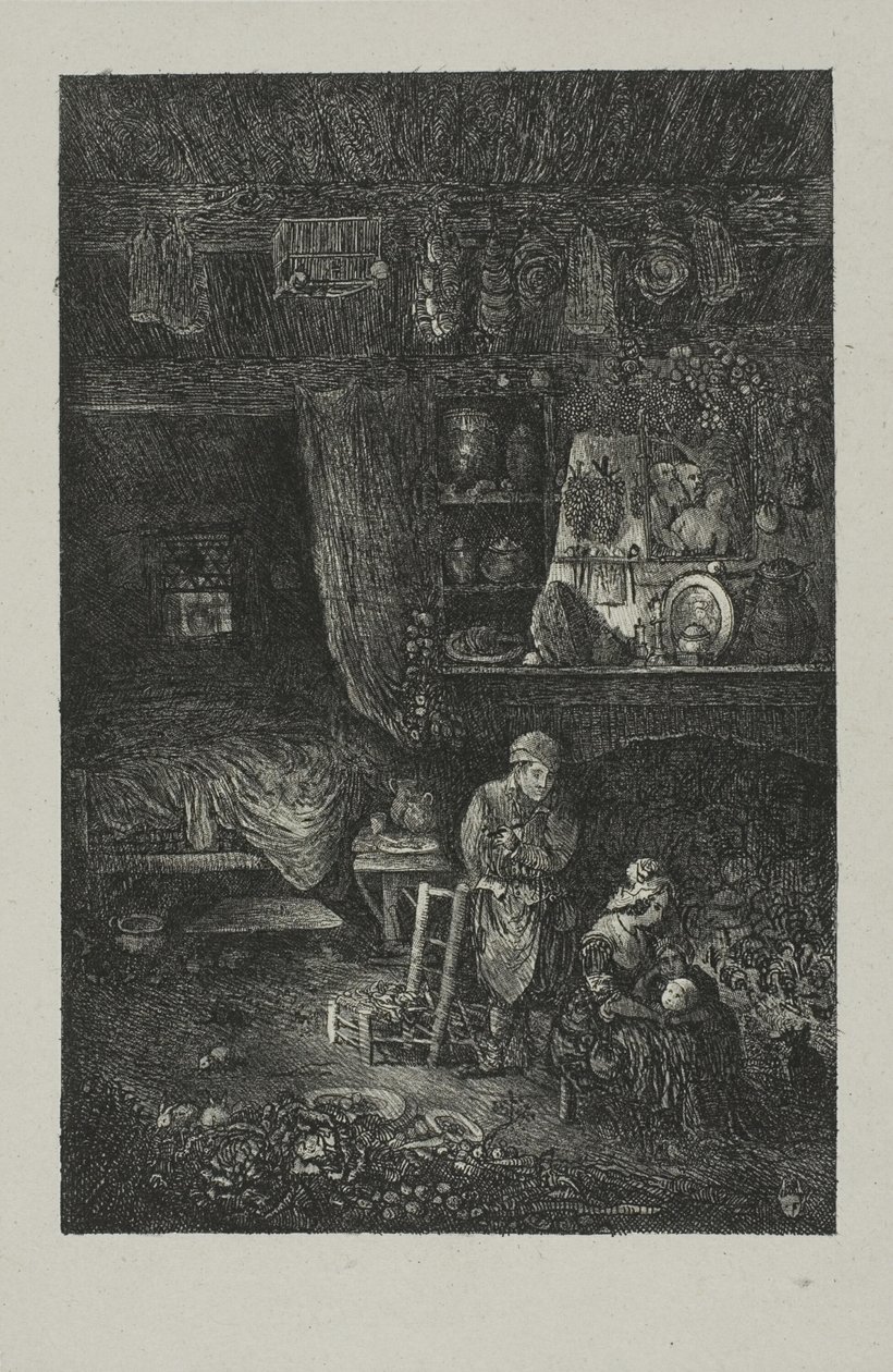 Vlaams Interieur door Rodolphe Bresdin