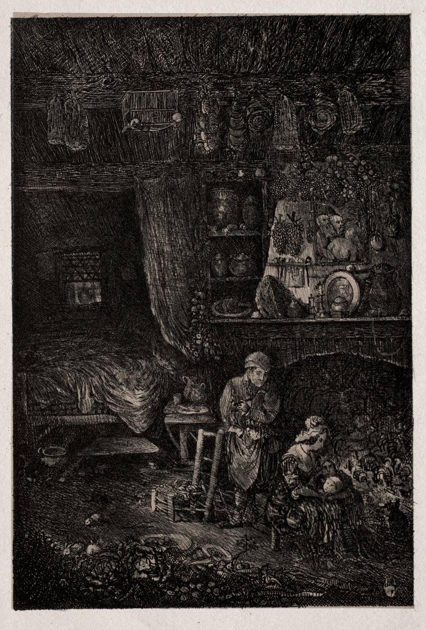 Vlaams interieur door Rodolphe Bresdin