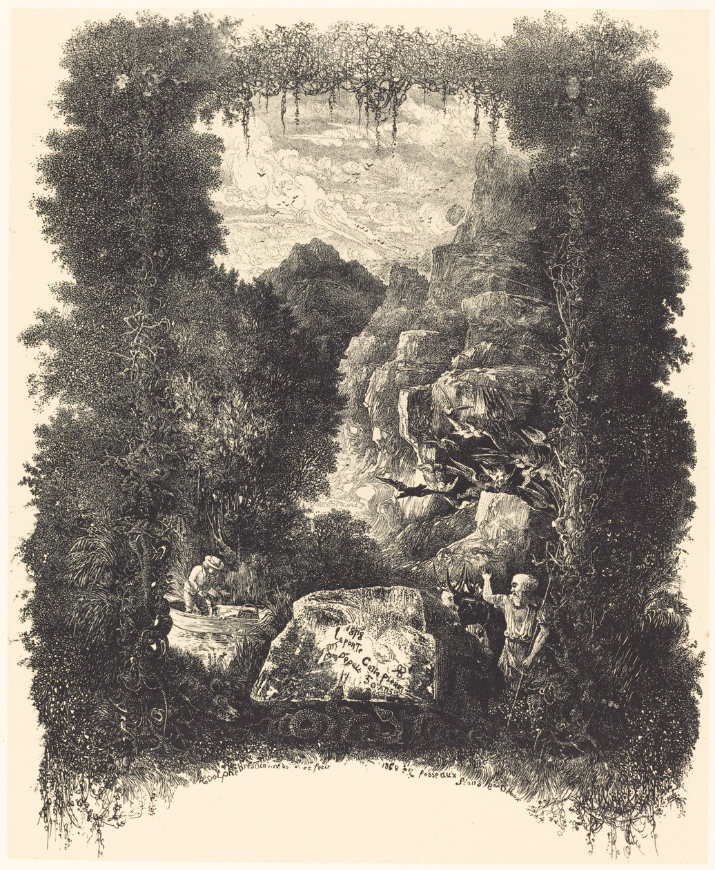 Frontispice door Rodolphe Bresdin