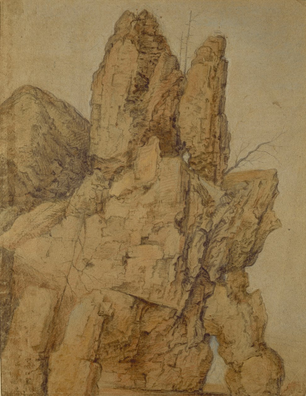 Rocky Mountain door Roelandt Jacobsz. Savery