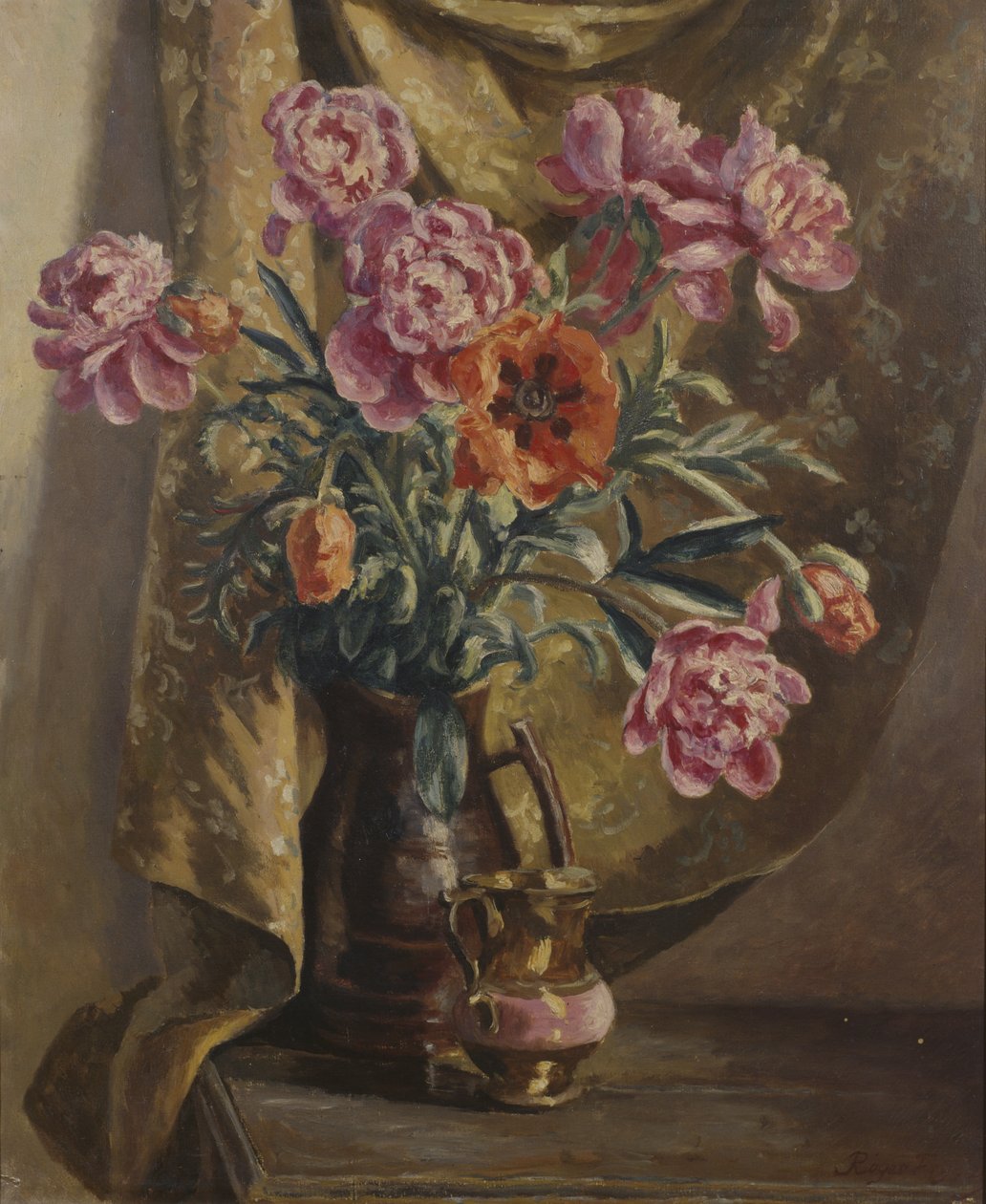 Pioenen en Papavers, 1929 door Roger Eliot Fry
