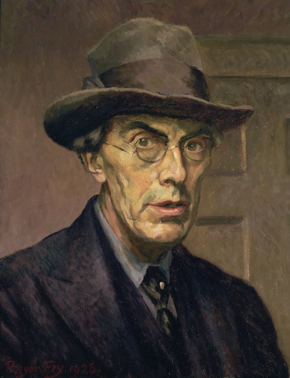 Zelfportret, 1928 door Roger Eliot Fry