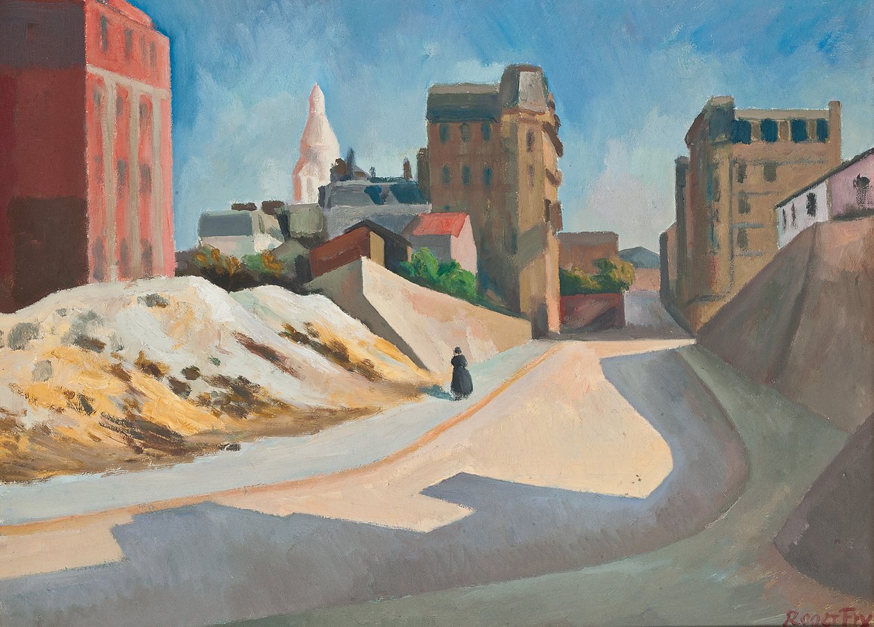 Sacre Coeur, Montmartre, Parijs door Roger Eliot Fry