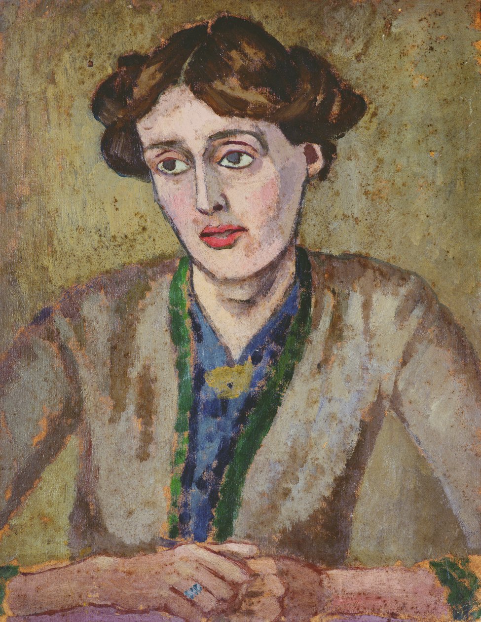 Virginia Woolf (1882-1941) door Roger Eliot Fry
