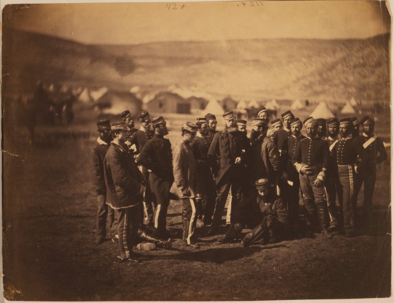 Fenton13ltdragoons door Roger Fenton