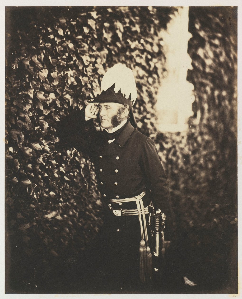 Generaal James Bucknall Estcourt (1802-1855) 1855 door Roger Fenton