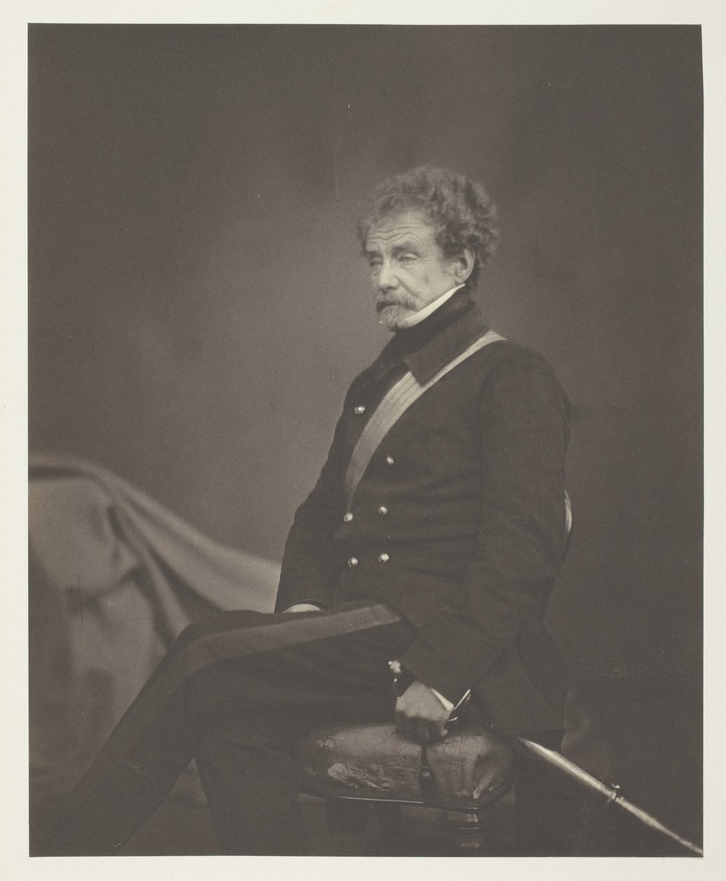 Luitenant-generaal Sir Colin Campbell, G.C.B. door Roger Fenton