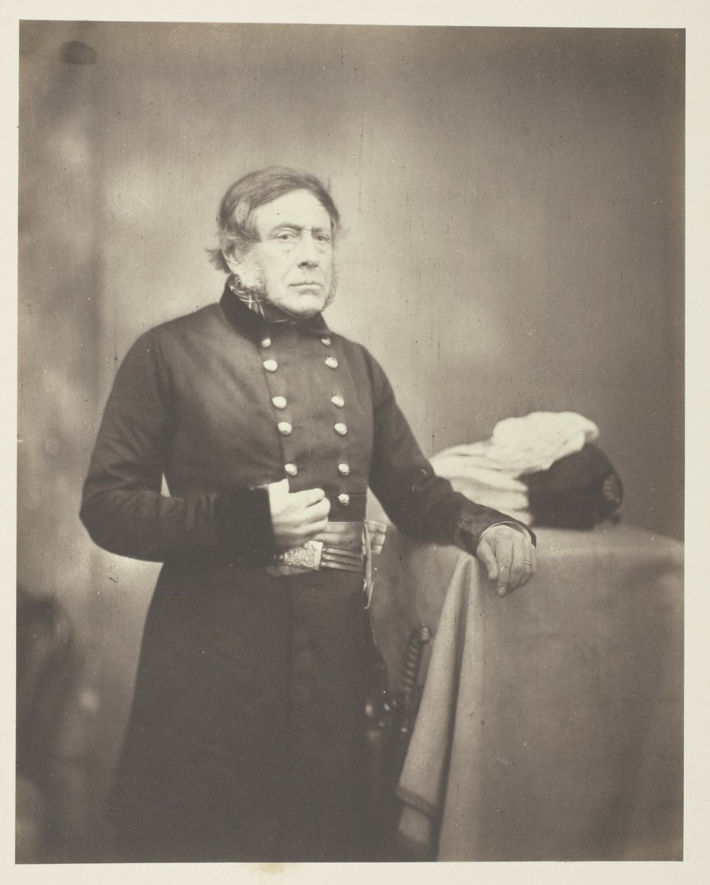 Luitenant-generaal Sir H.J.W. Bentinck, K.C.B. door Roger Fenton