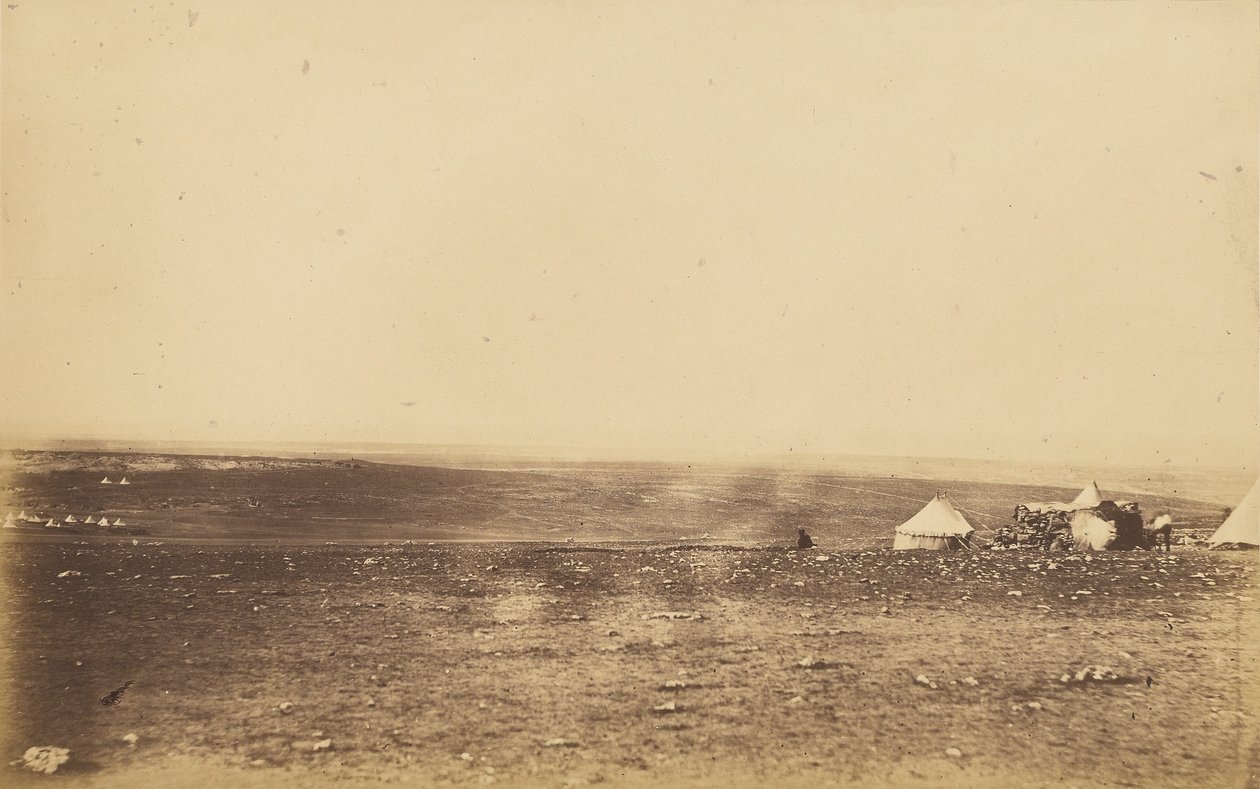 Plateau van Sebastopol VIII. door Roger Fenton