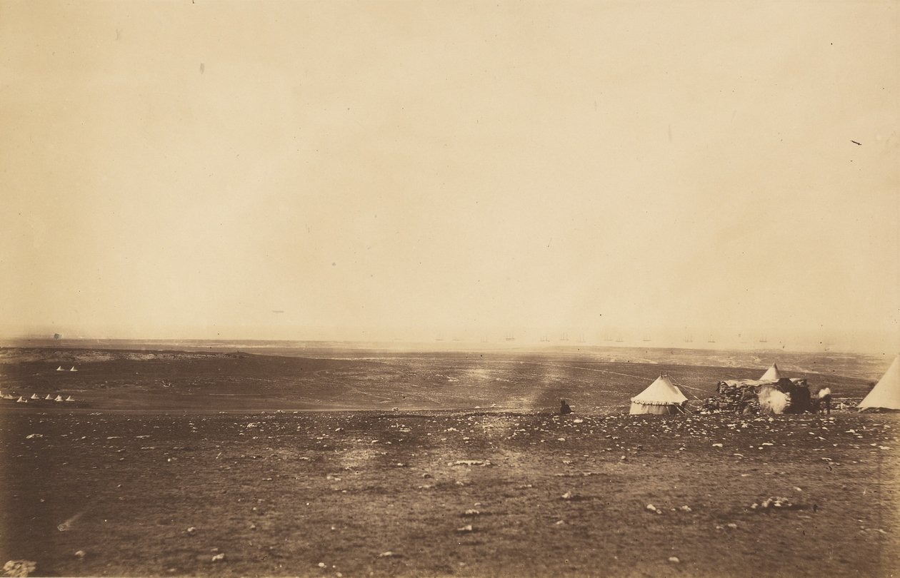 Plateau van Sebastopol VIII. door Roger Fenton