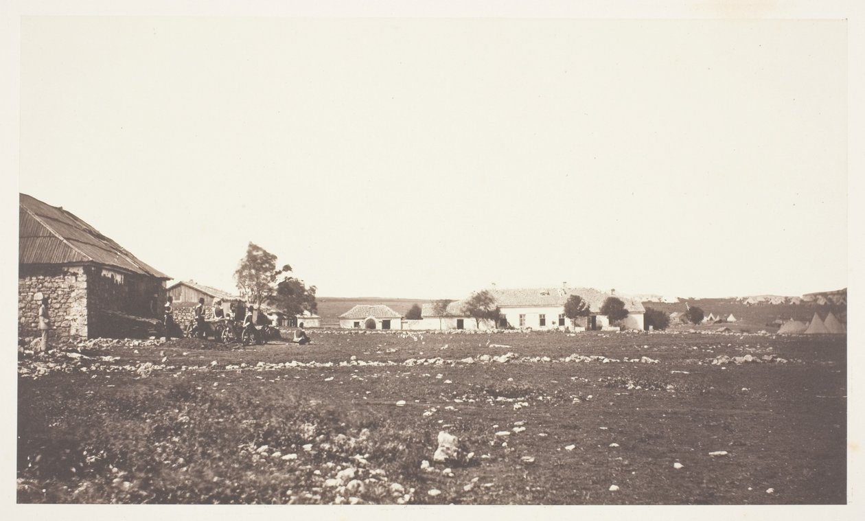 Het Britse Hoofdkwartier door Roger Fenton