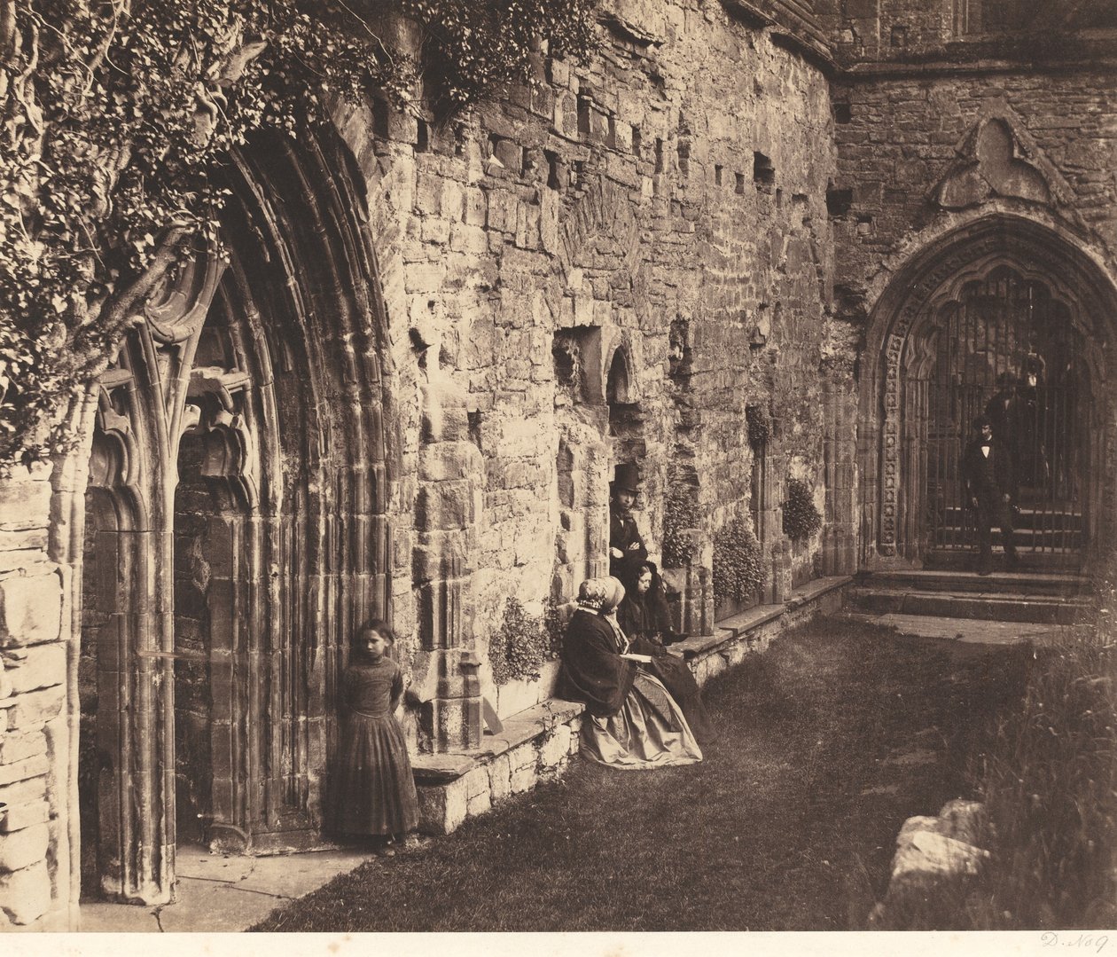 De kloosters, Tintern Abbey door Roger Fenton