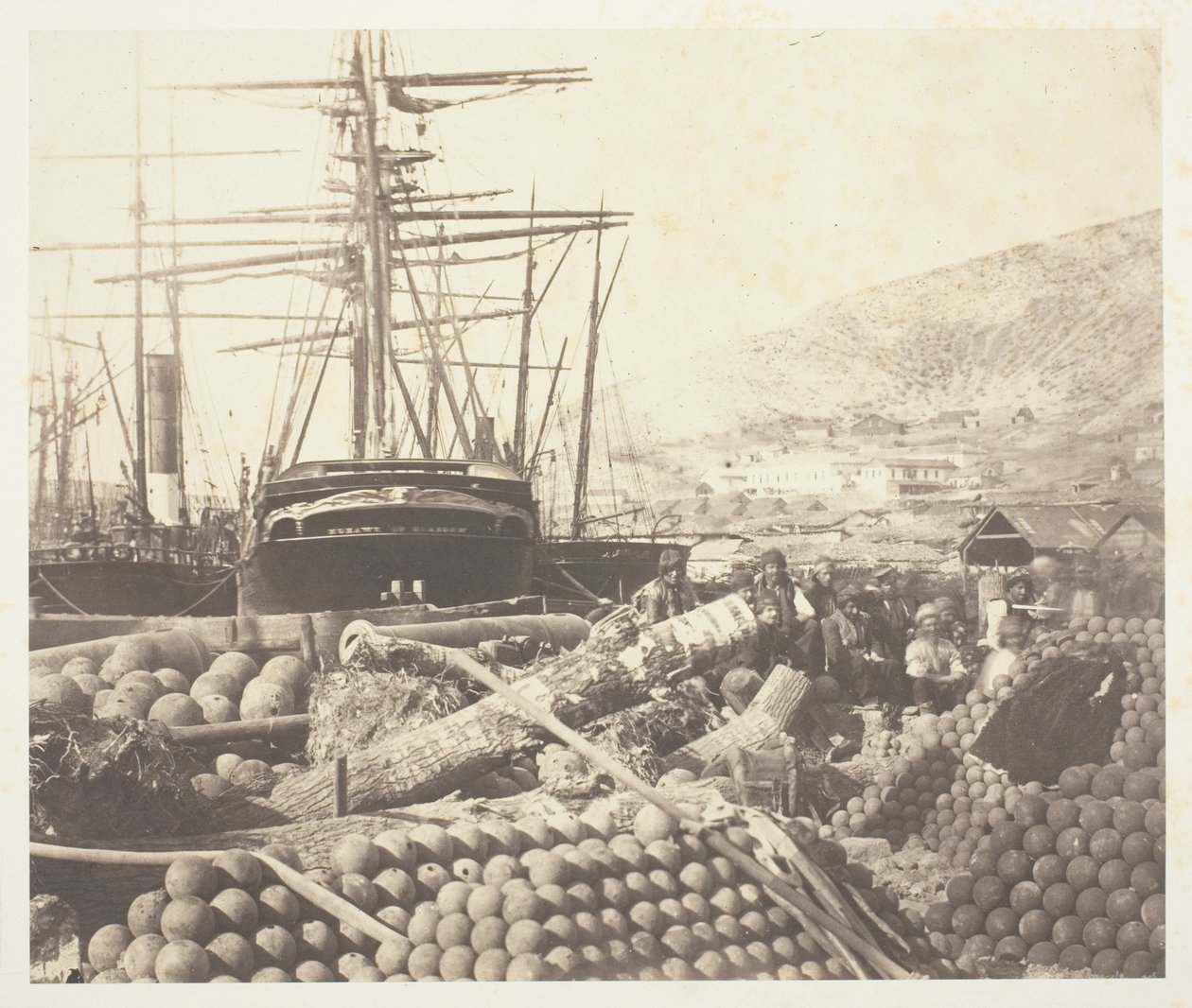 De Ordnancewerf, Balaklava door Roger Fenton