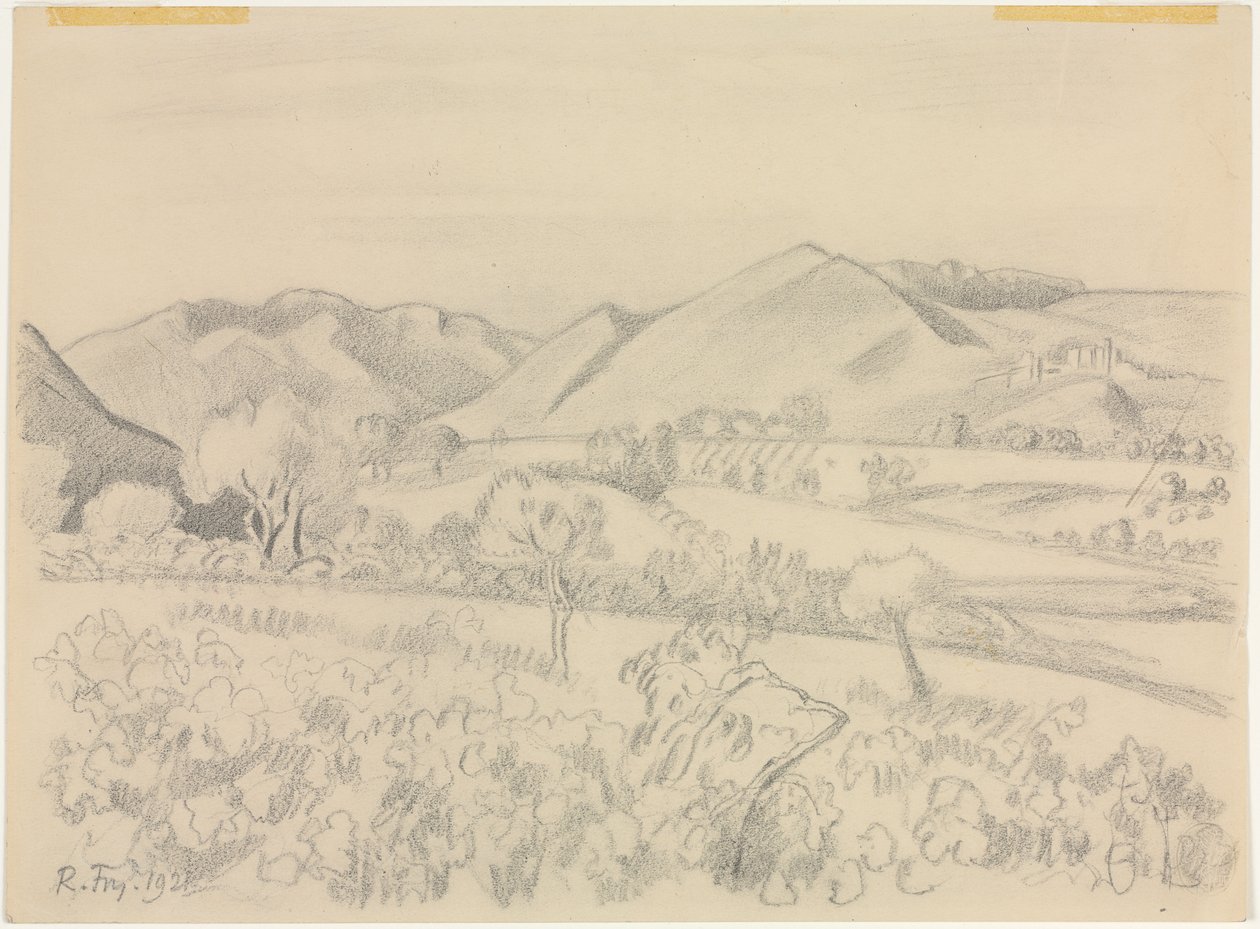 Landschap door Roger Fry