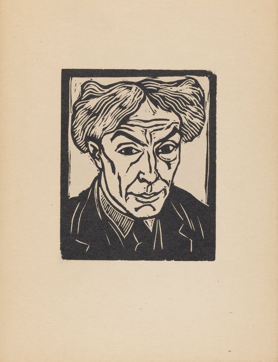 Zelfportret door Roger Fry