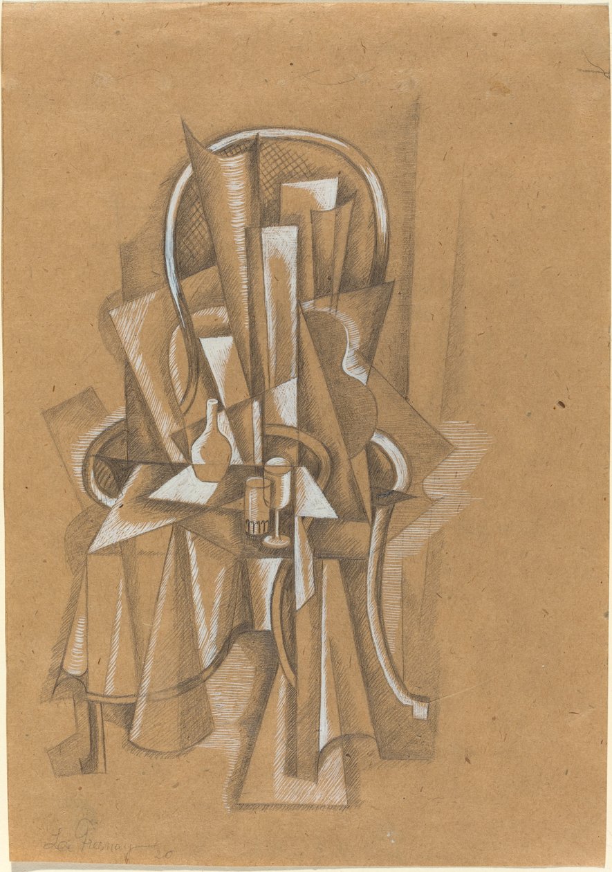 Stilleven door Roger de La Fresnaye