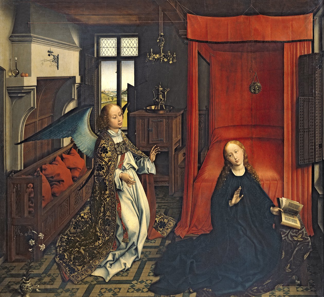 De Annunciatie door Rogier van der Weyden