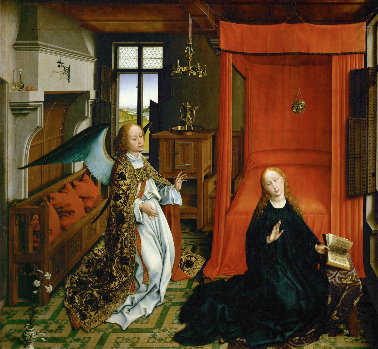 Aankondiging ... door Rogier van der Weyden