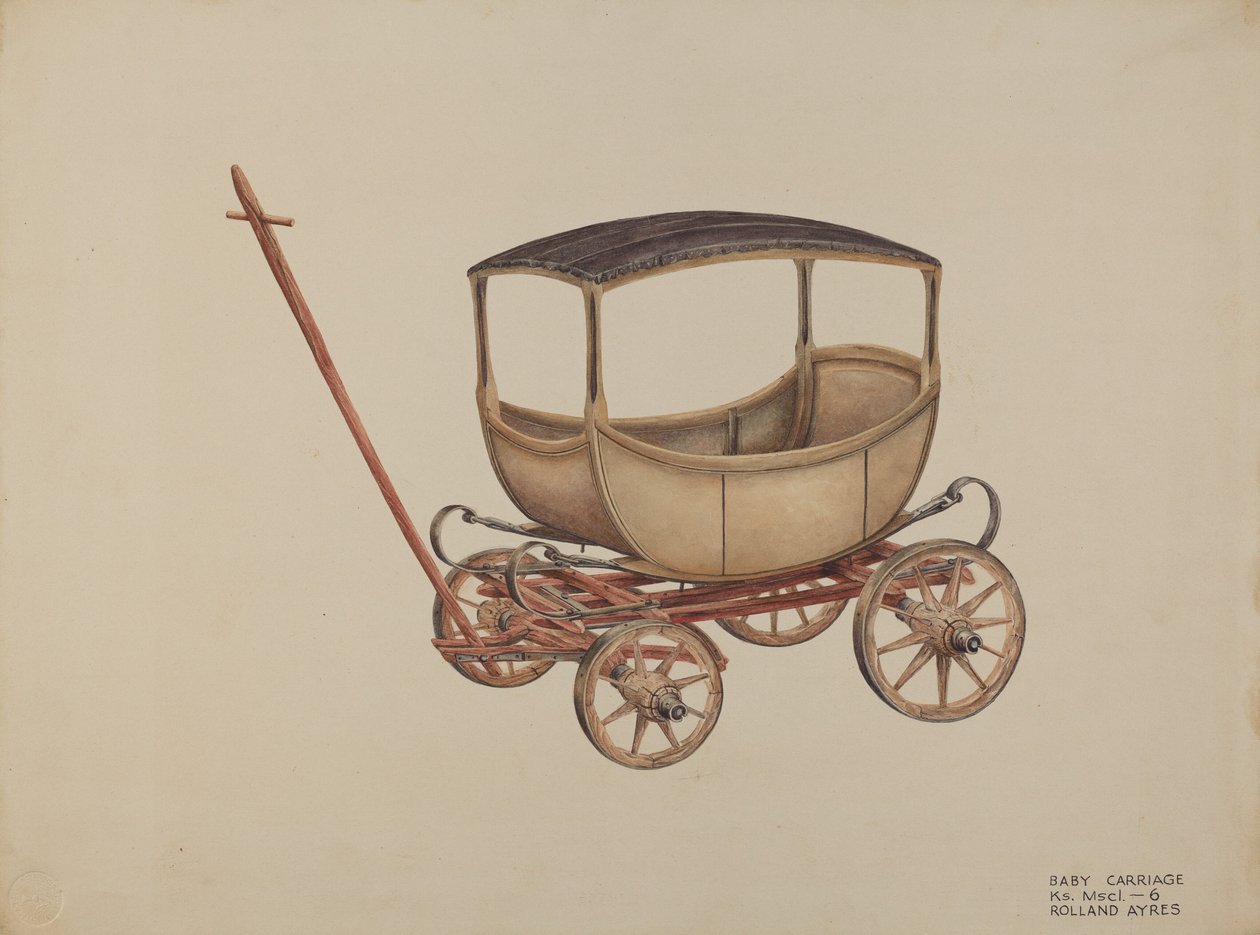 Kinderwagen door Rolland Ayres