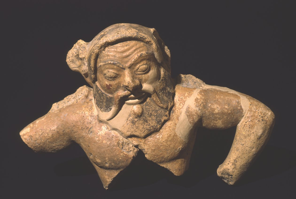 Antefix, uit Satricum door Roman