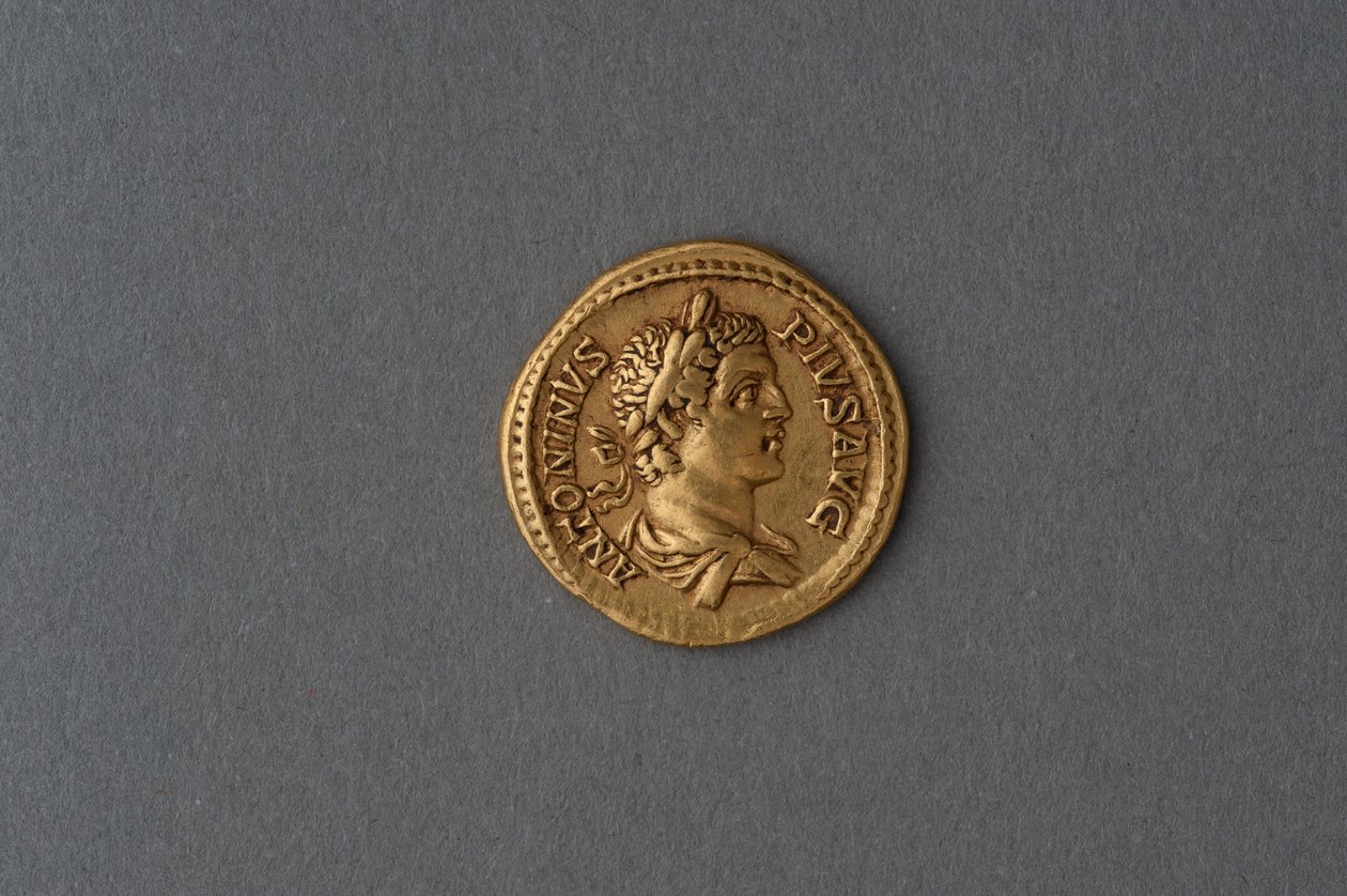 Aureus van Caracalla door Roman