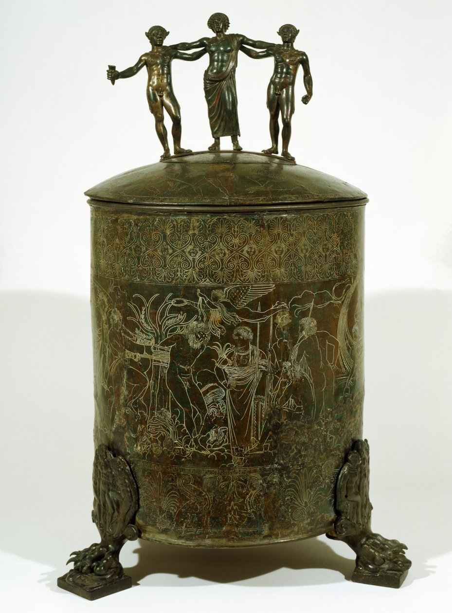 Cista Fioroni, Palestrina door Roman