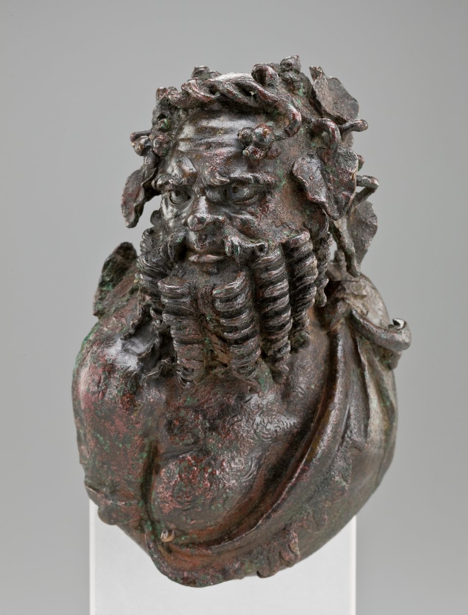 Decoratieve buste van Silenus door Roman