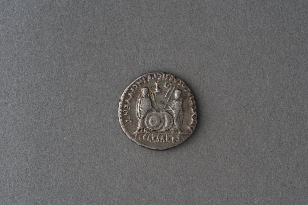 Denarius van Augustus (zilver) door Roman