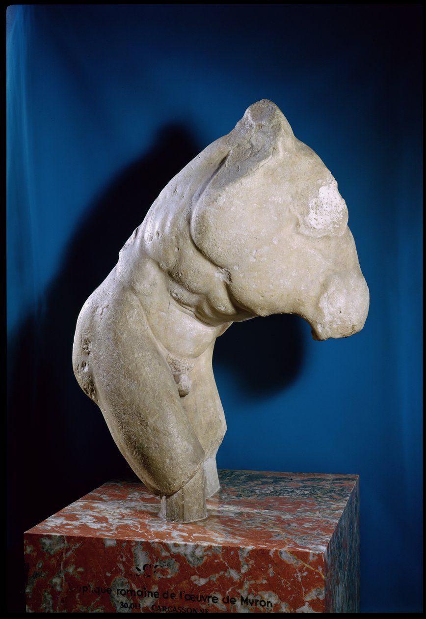 Discobolus, Romeinse kopie door Roman