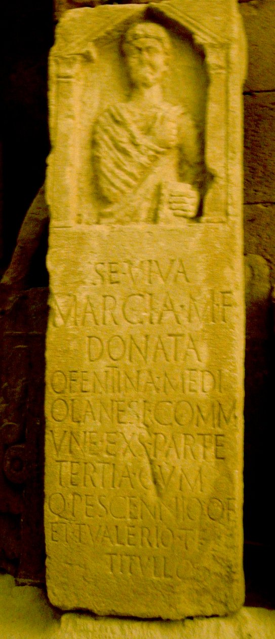 Funerair monument, ca. 1e eeuw door Roman