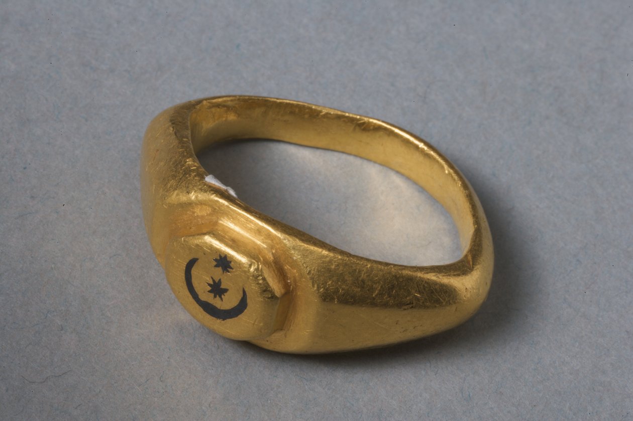 Ring met niëllo inleg (goud) door Roman