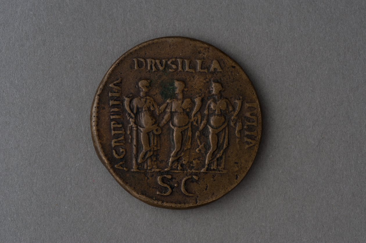 Sestertius van Caligula door Roman