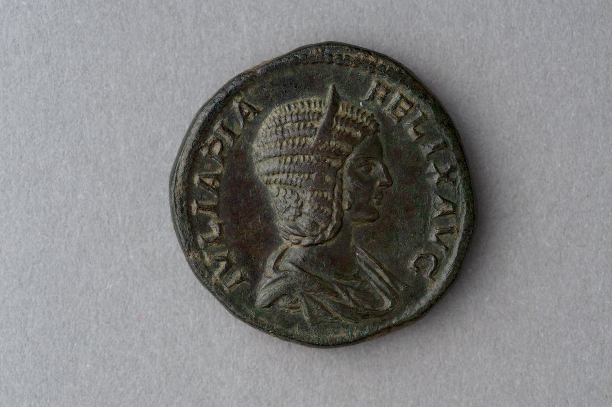 Sestertius van Julia Domna door Roman