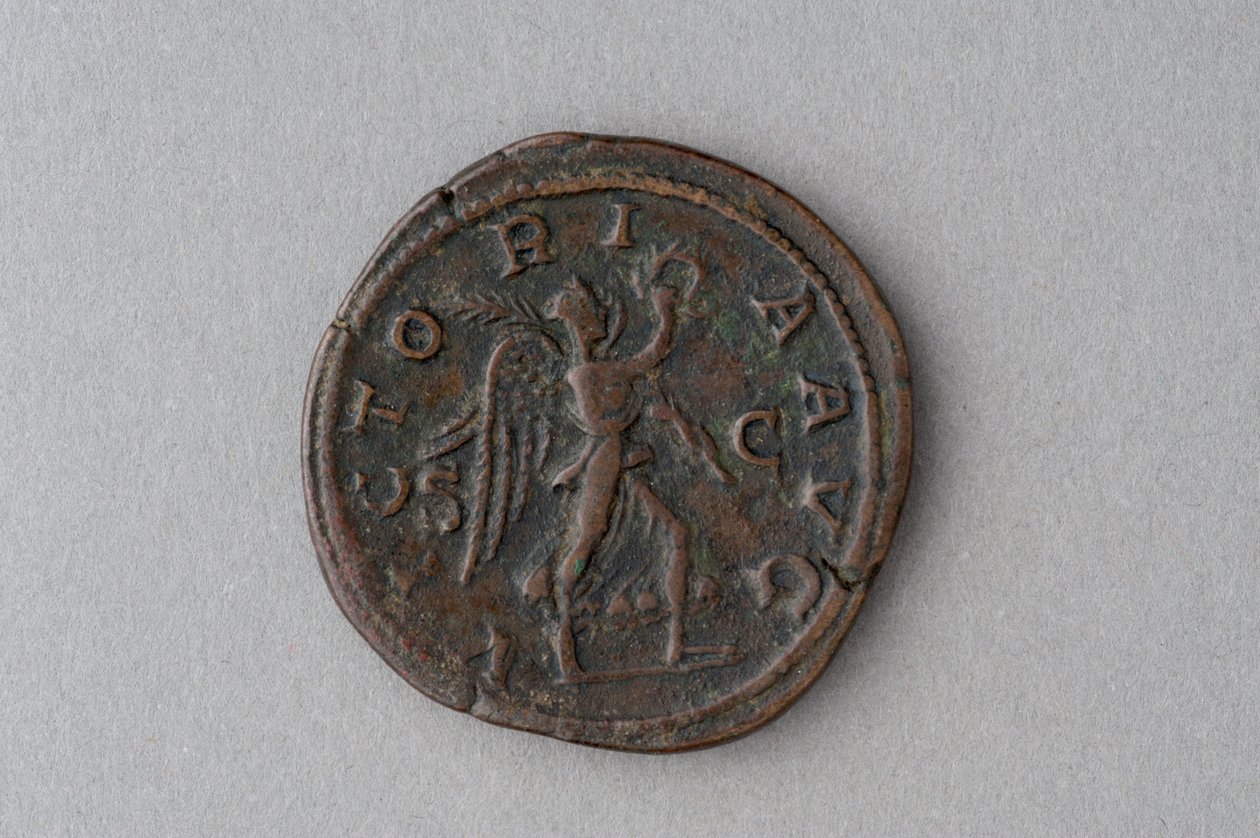 Sestertius van Maximus Thrax (brons) door Roman