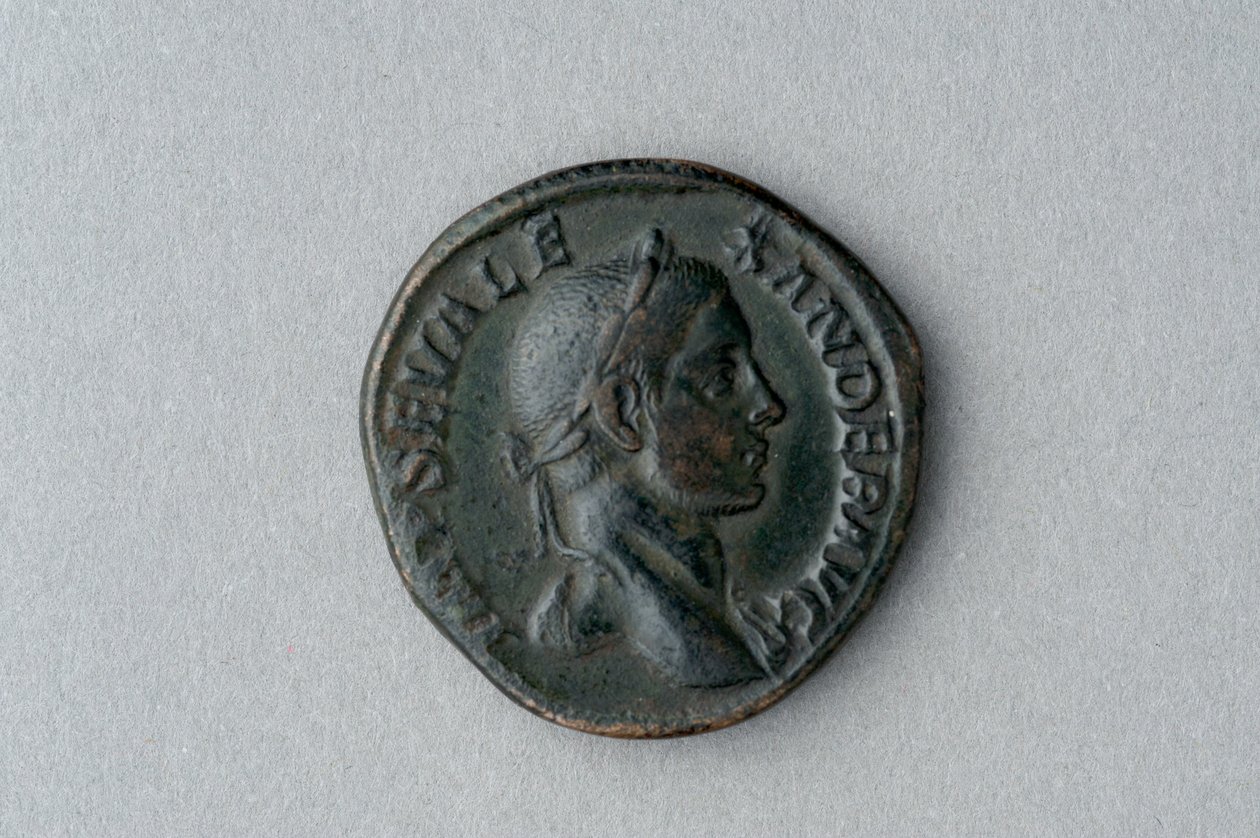 Sestertius van Severus Alexander door Roman