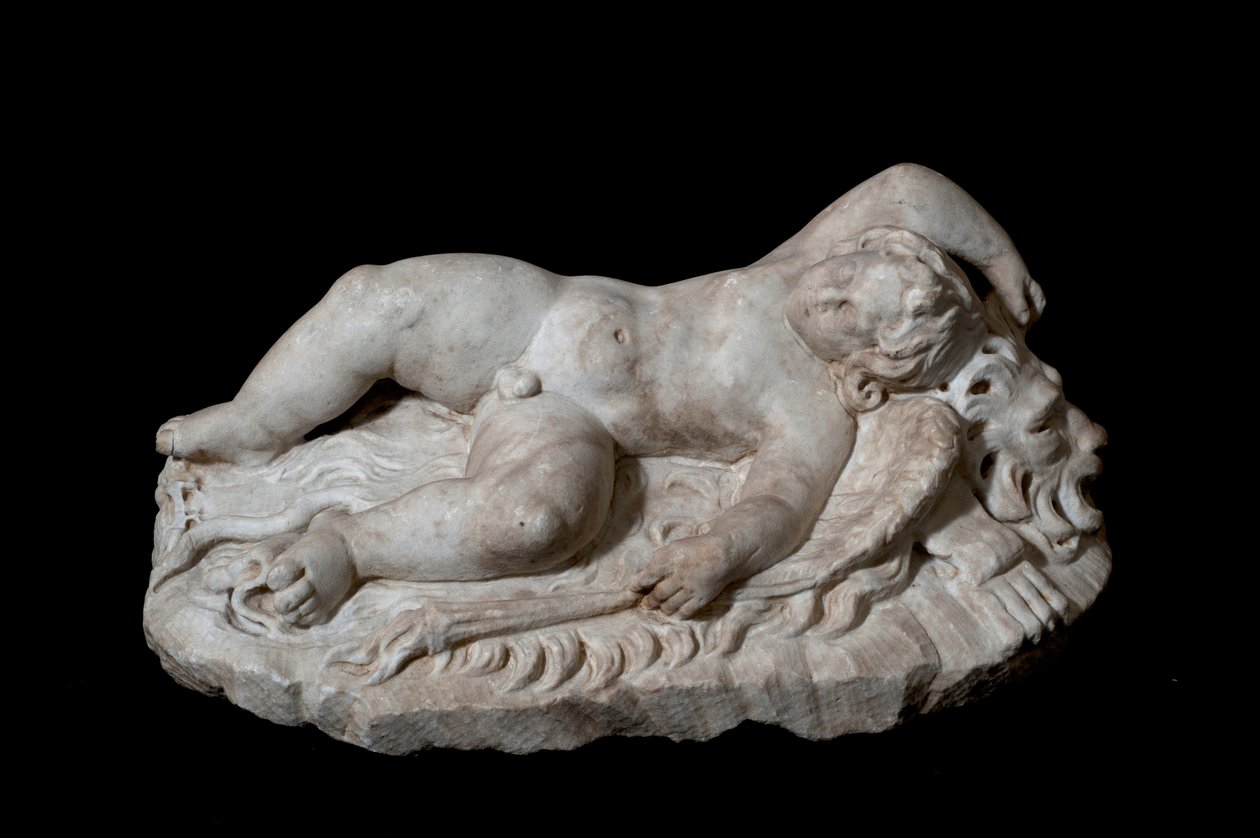 Slapende Eros door Roman