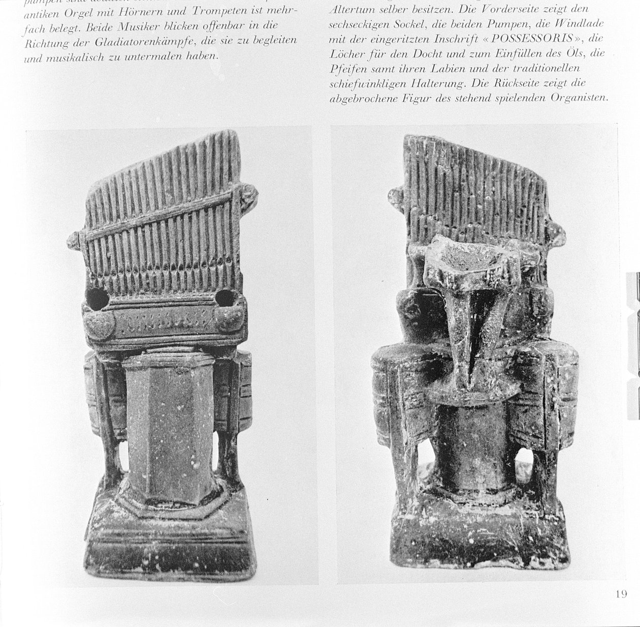 Twee organen (terracotta) door Roman