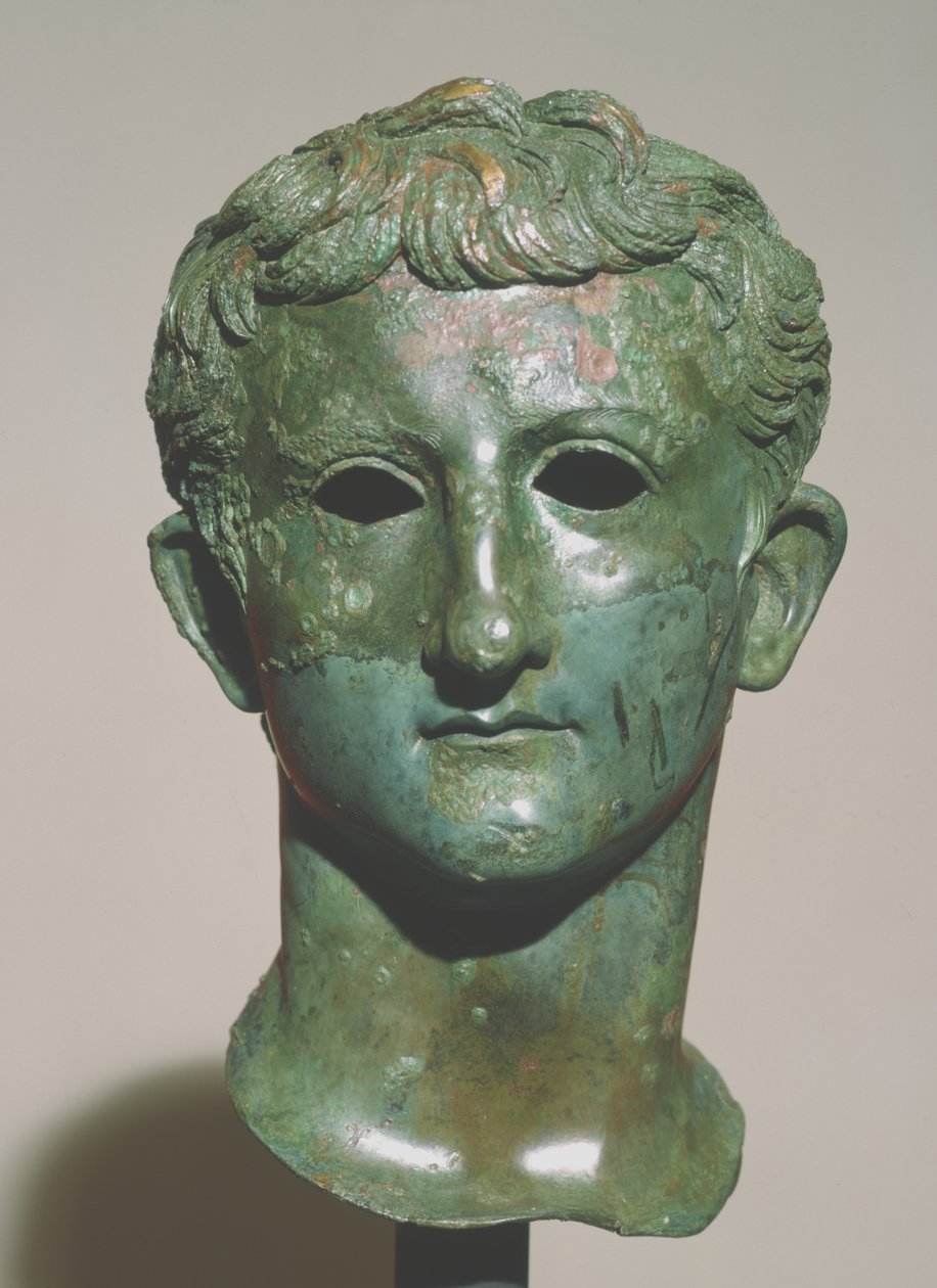 Hoofd van Germanicus door Roman