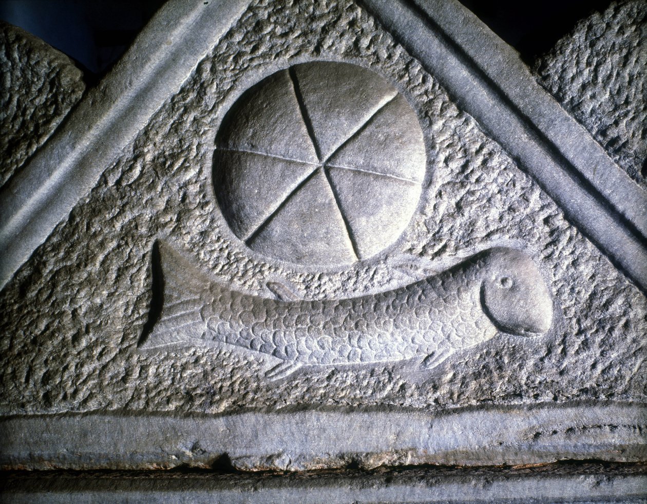 Ictus: vis, christelijk symbool. 2e eeuw door Roman