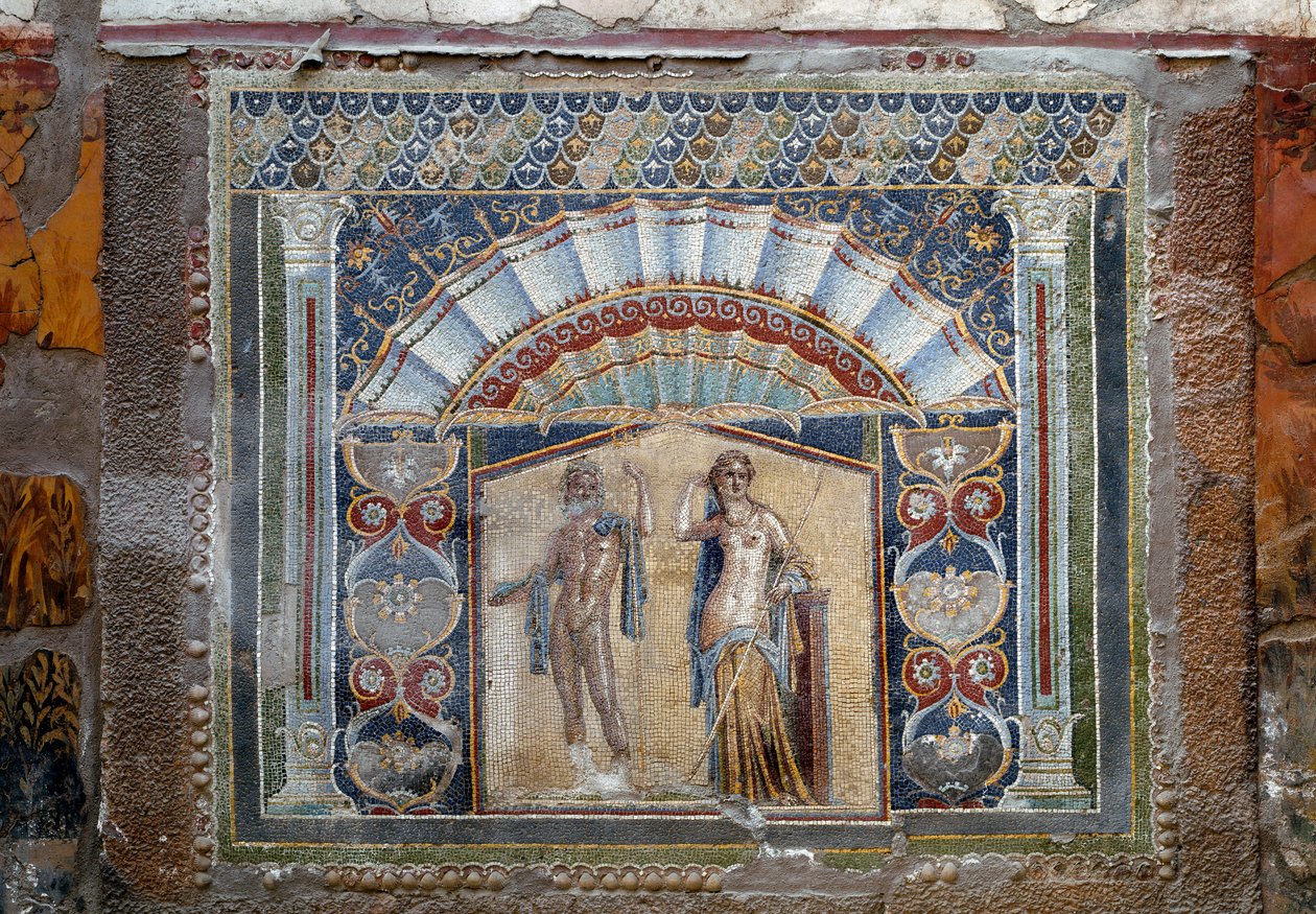 Neptunus en Amphitrite door Roman