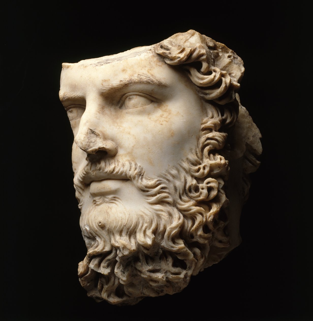Portret van de mede-keizer Lucius Verus door Roman